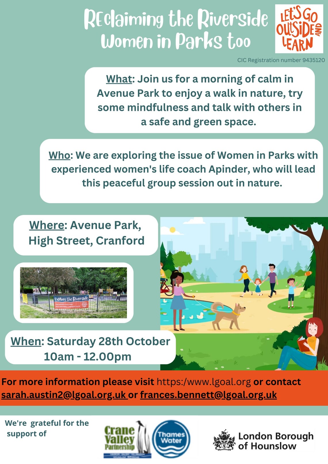 Flier women in parks