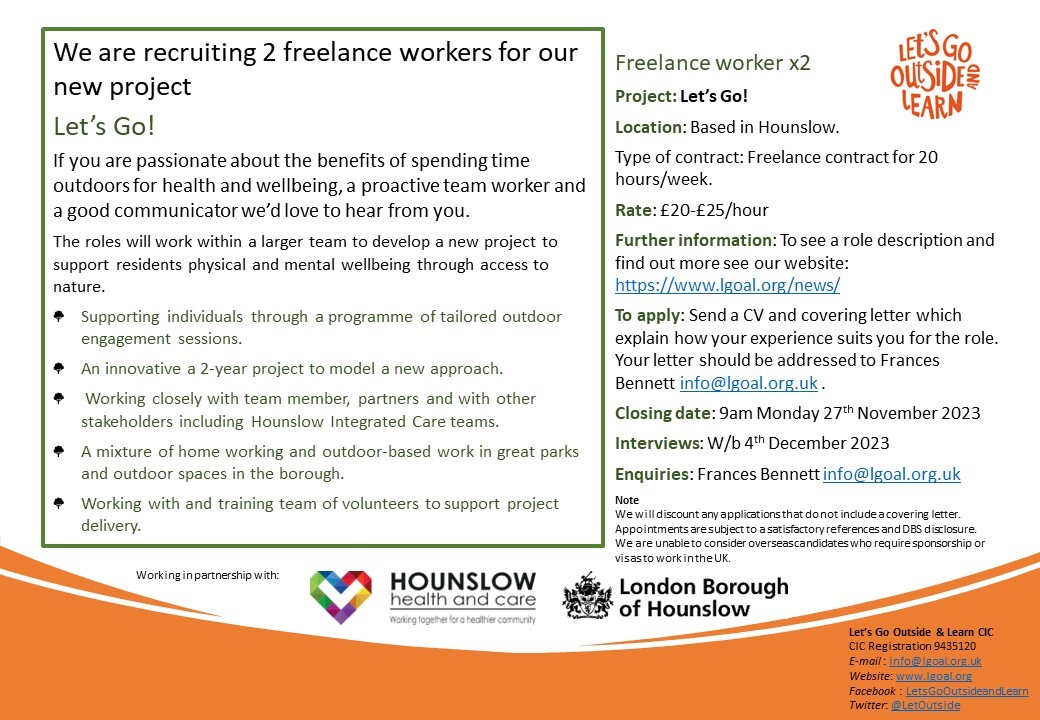Recruitment flier